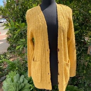 Ladies Contemporary Cardigan ~ Marigold